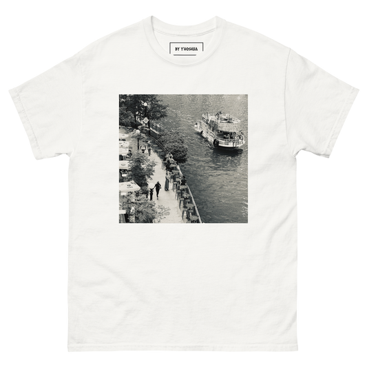 Gildan Chicago River White Tee